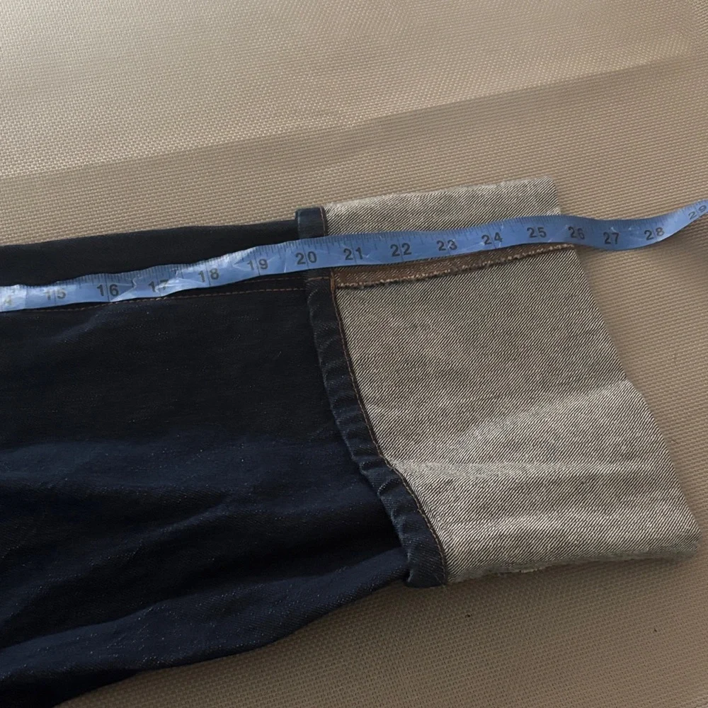 Kate Spade for target medium wash high rise cuff Denim Jeans sz 8 NWT